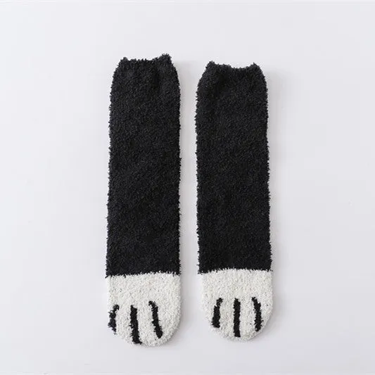 Meow Theme Woolen Socks