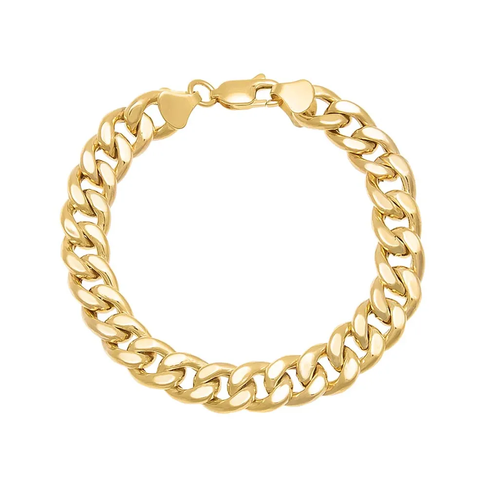 Miami Cuban Chain Bracelet 14K