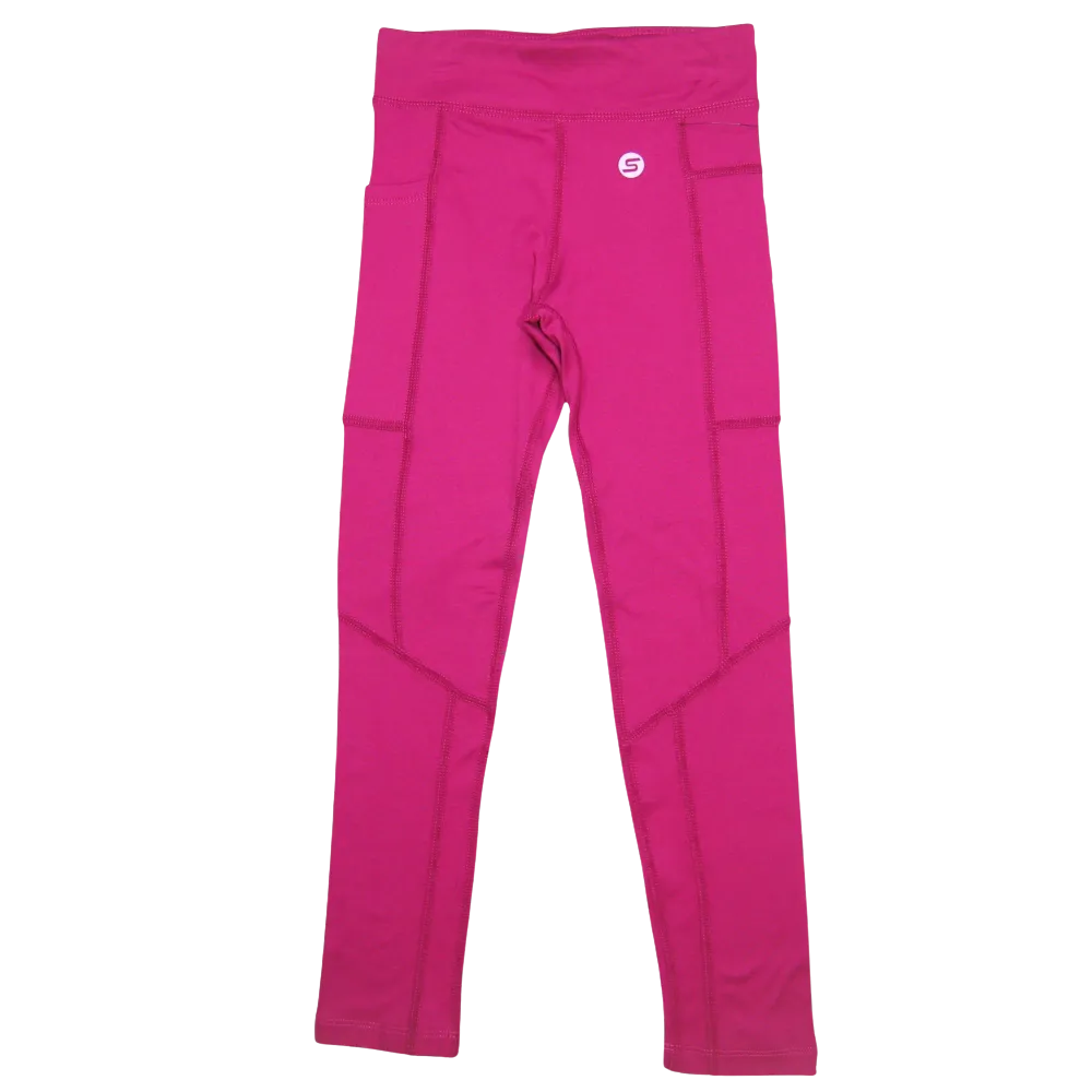 MID Activewear Leggings - Dark Pink