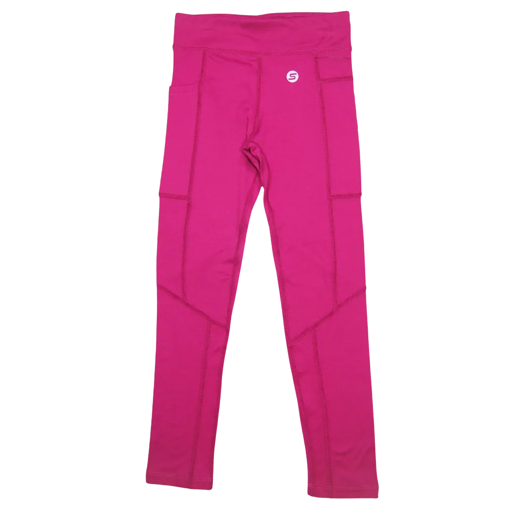 MID Activewear Leggings - Dark Pink