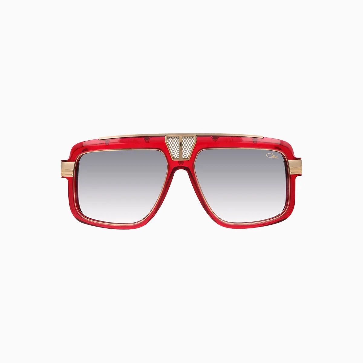 Mod 678 Cazal Red Gold Sunglasses