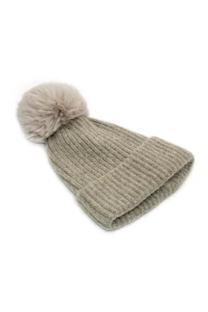 Morgan & Taylor Romy Beanie - Taupe