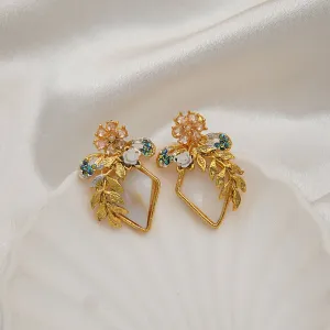 Mother Of Pearl Turkish Earrings