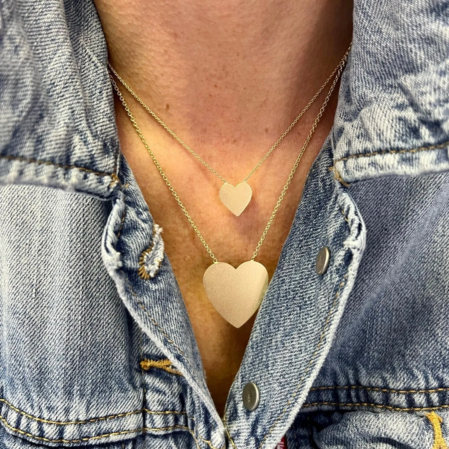 MS X SRJ Small Heart Necklace