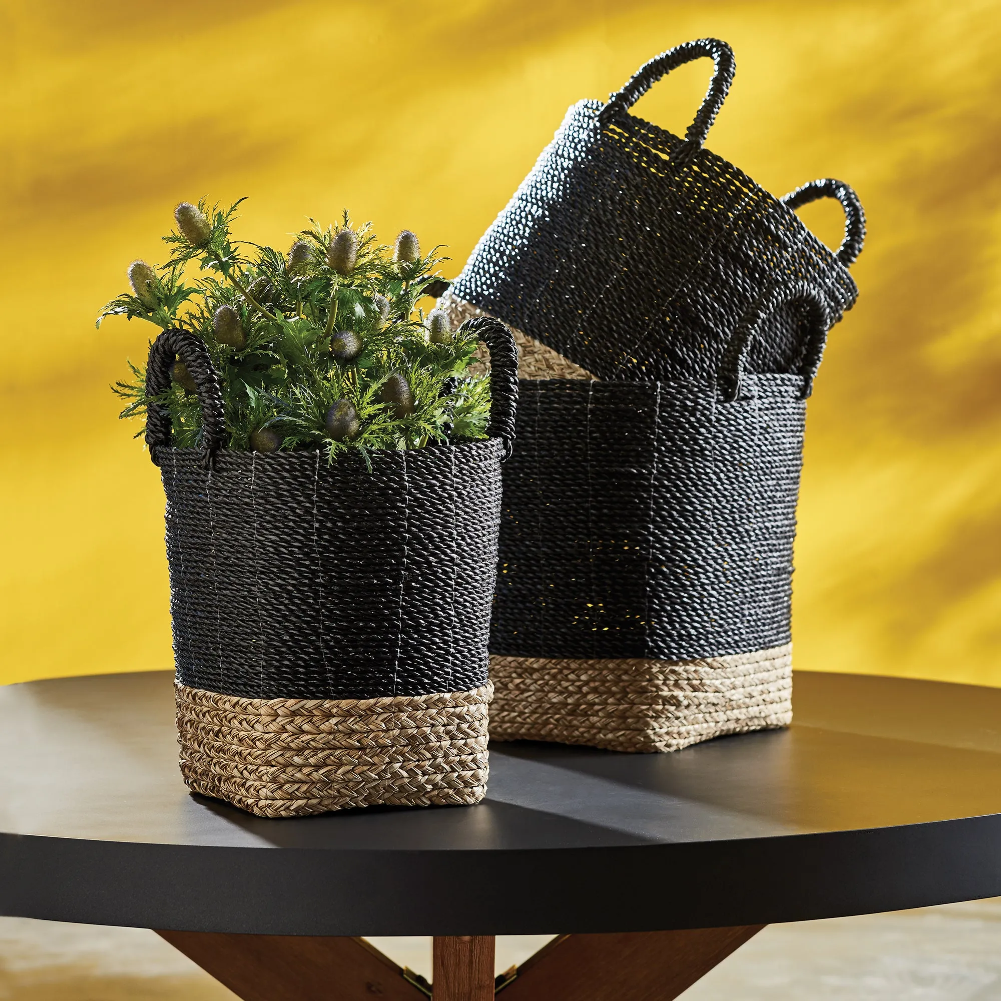 NAPA Home & Garden, MADURA MARKET BASKETS, SET OF 3,PA201BK