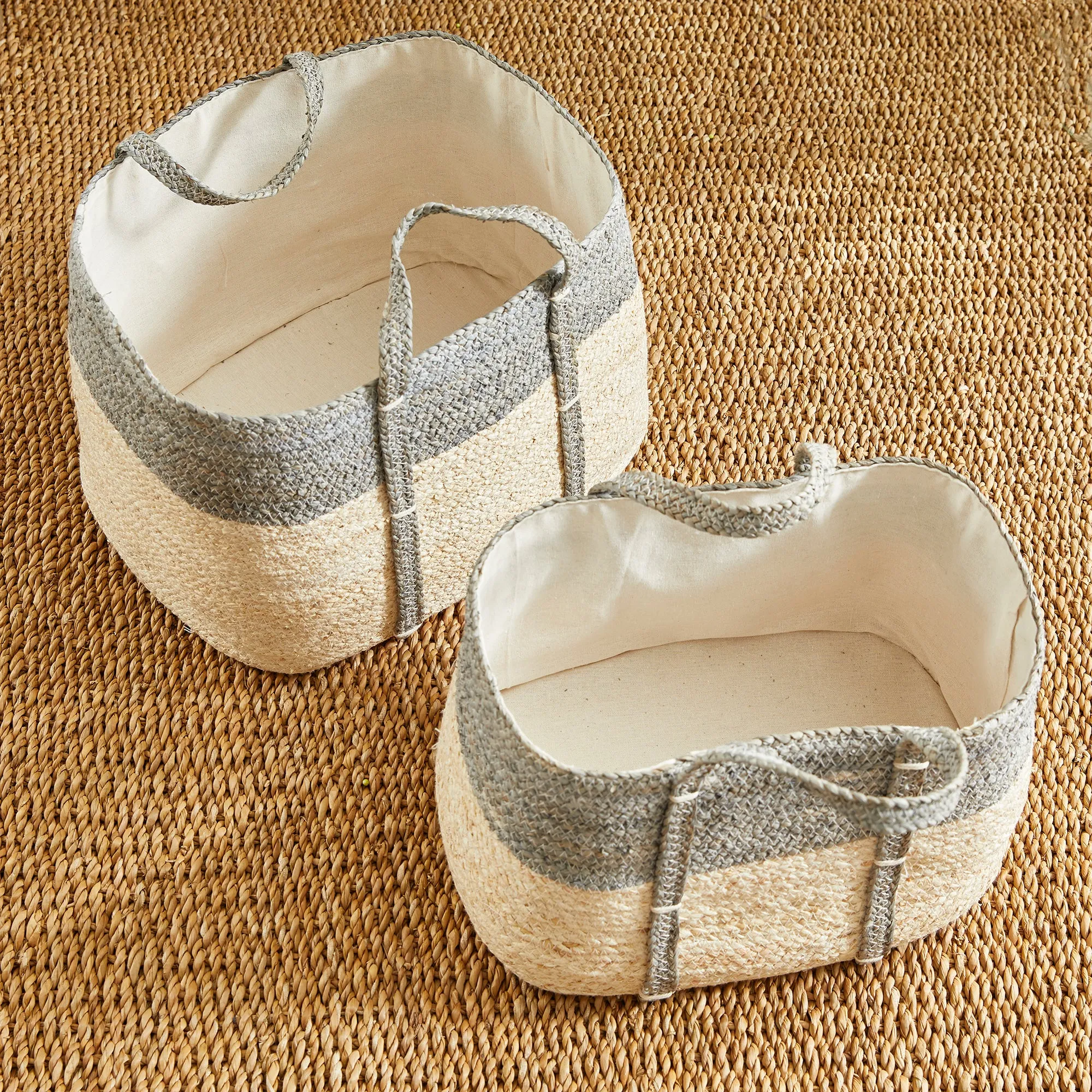 NAPA Home & Garden, QUINN RECTANGULAR BASKETS, SET OF 2,HU400