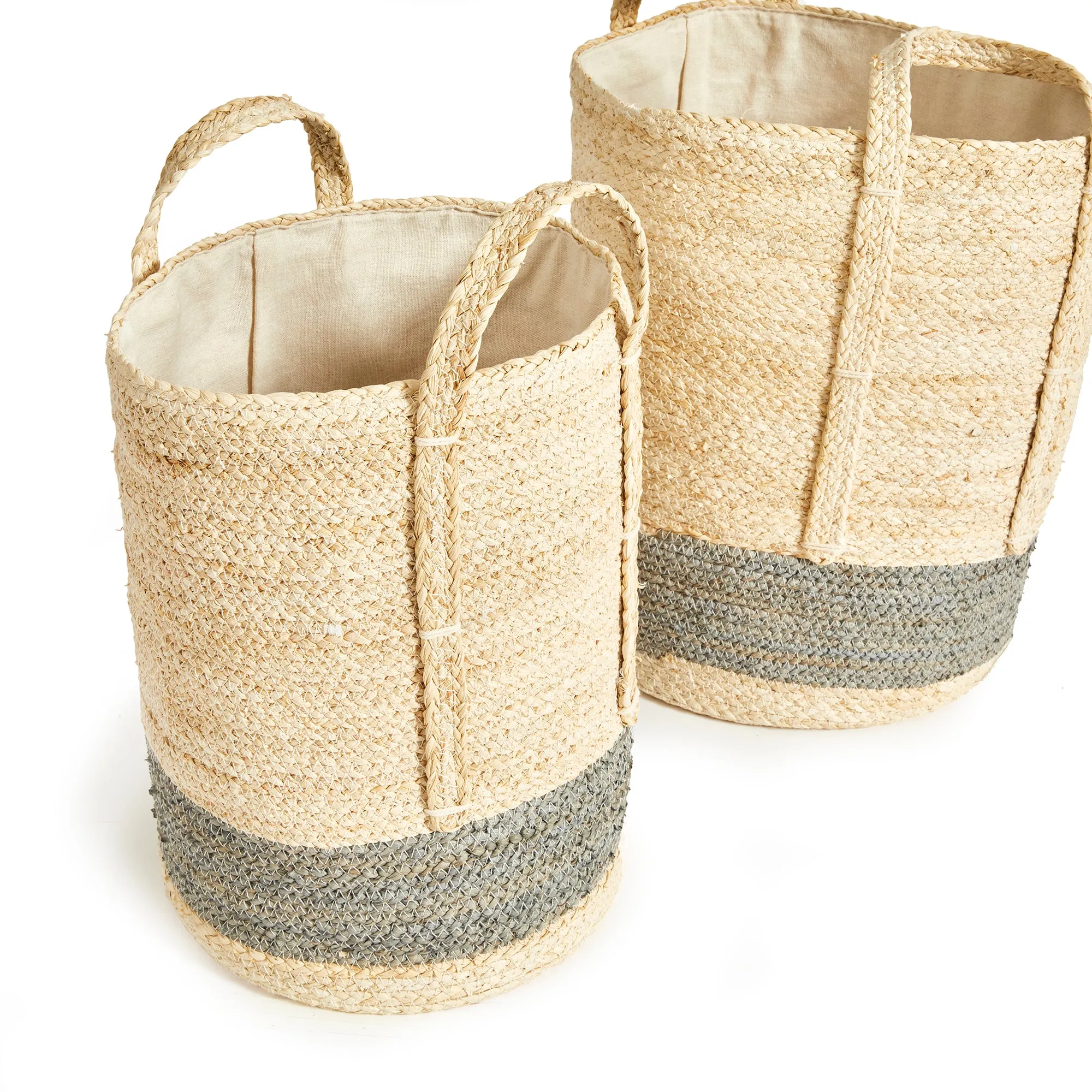 NAPA Home & Garden, QUINN ROUND BASKETS, SET OF 2,HU401