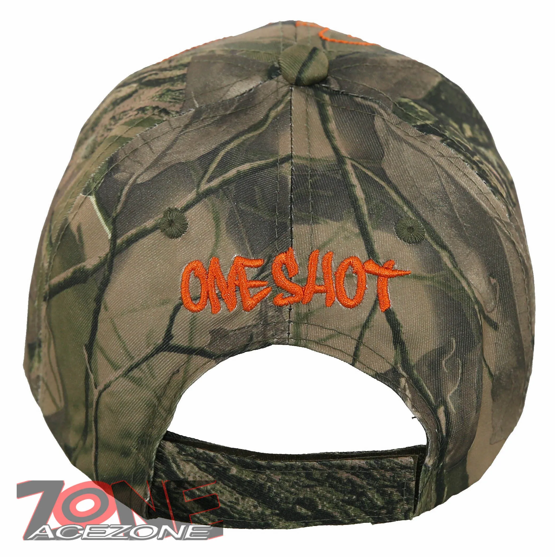 NEW! ONE SHOT DEER HUNTER BUCK OUTDOOR SPORTS CAP HAT CAMO