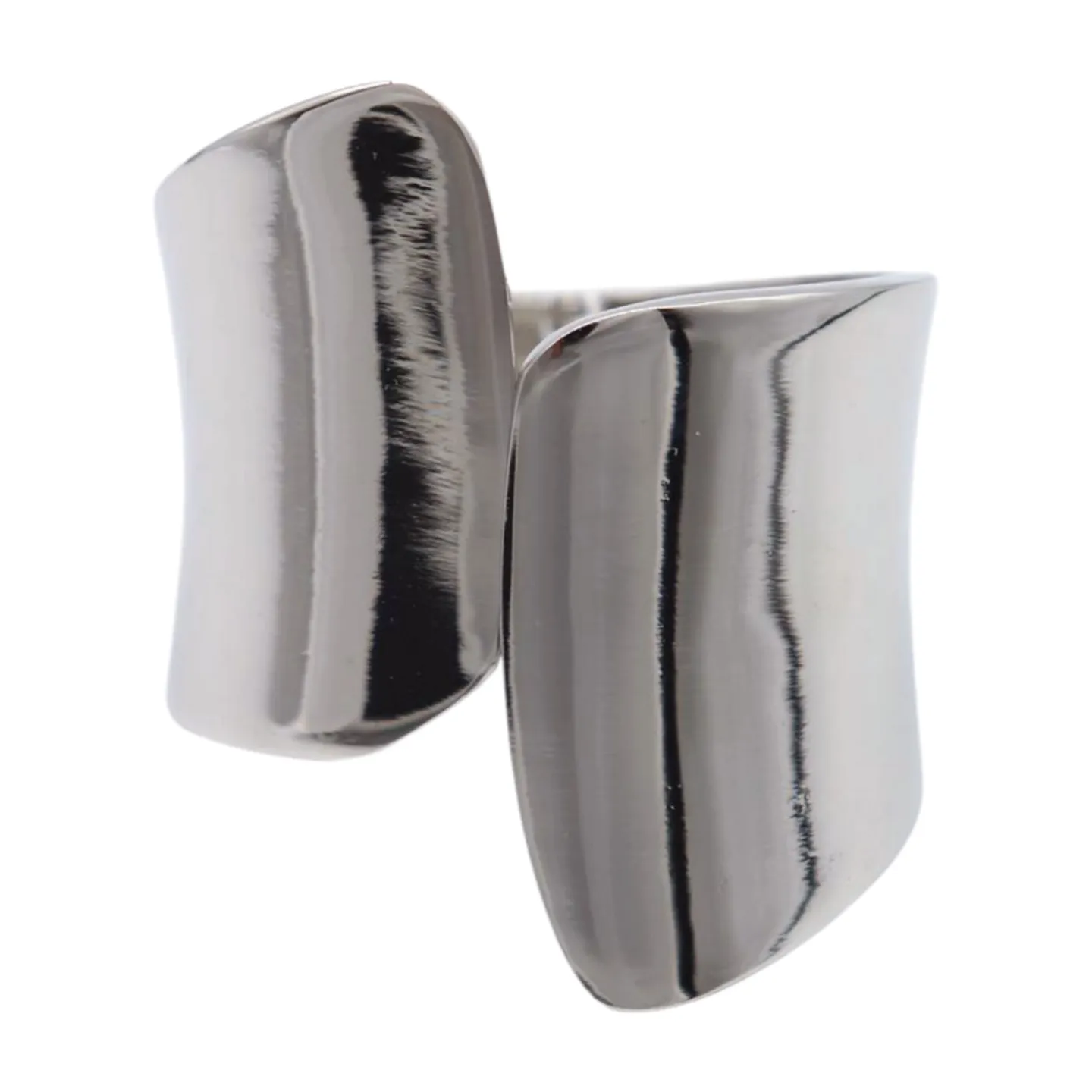 New Women Silver Metal Wrist Cuff Bracelet Fashion Jewelry Accessory
