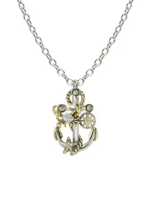 Ocean Images Seaside - Treasure Anchor Slider with Chain