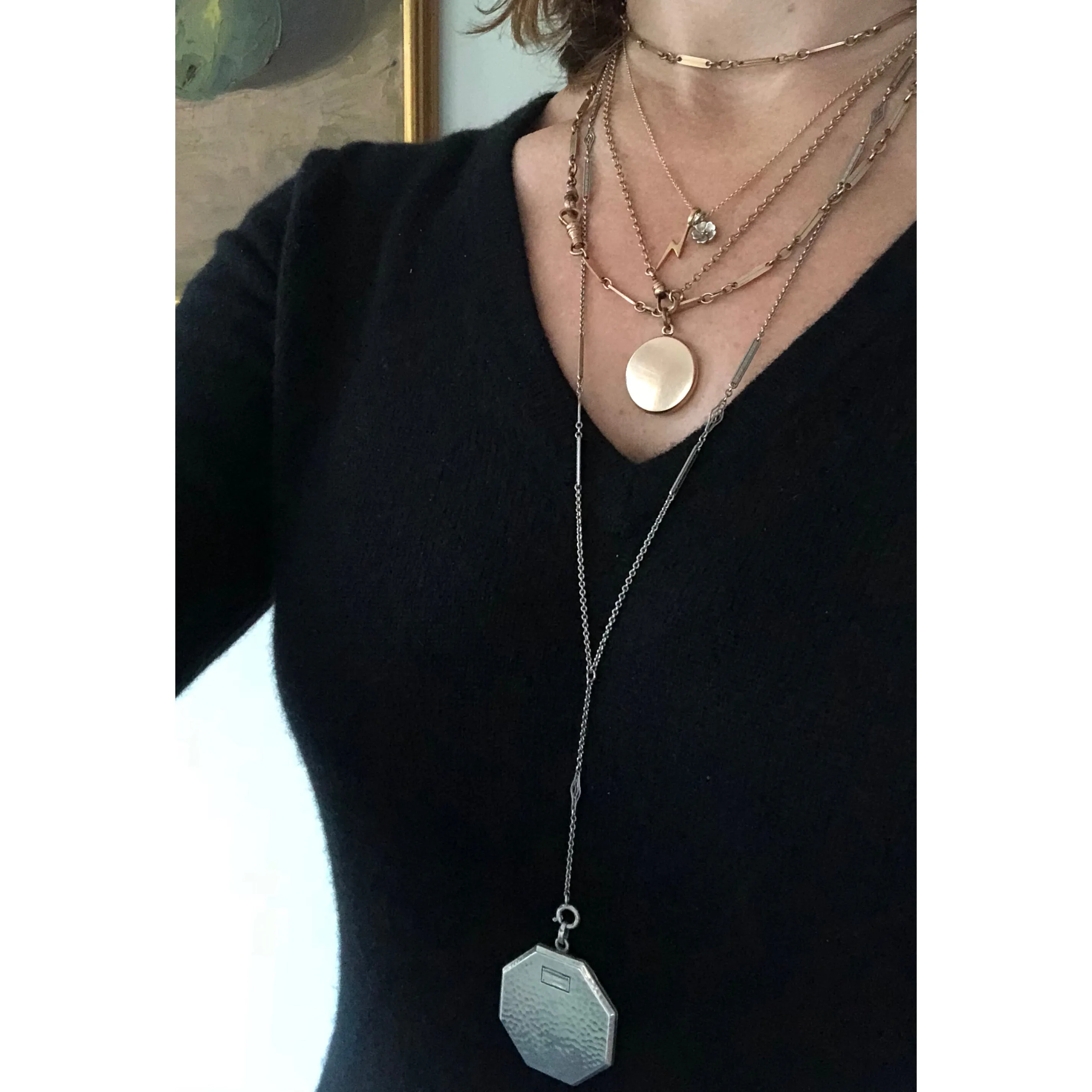 Octagon Locket