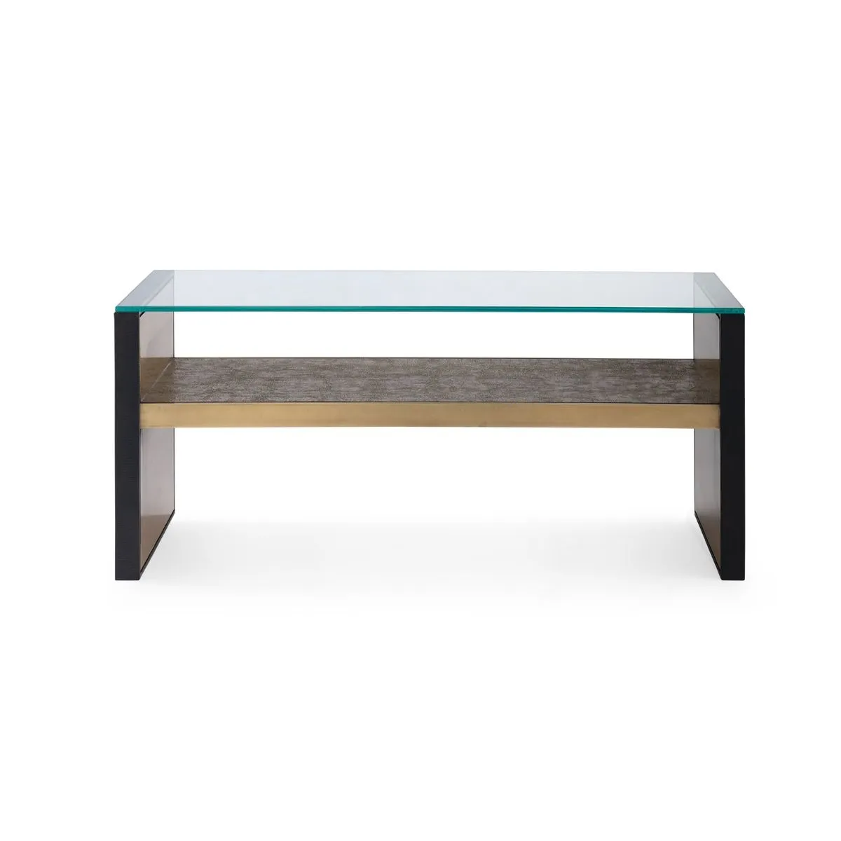 Odeon Large Bench/Coffee Table Glass Top / Clear