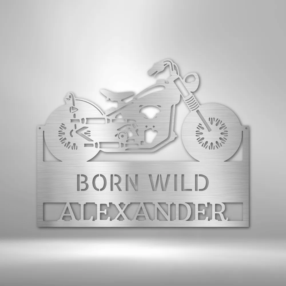 On Any Sunday Monogram - Steel Sign