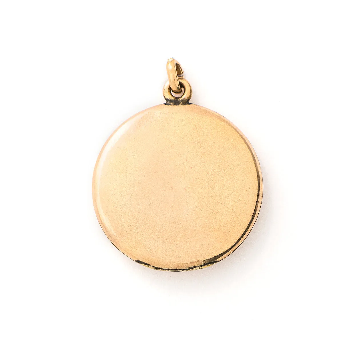 Opal Snowflake Antique Locket