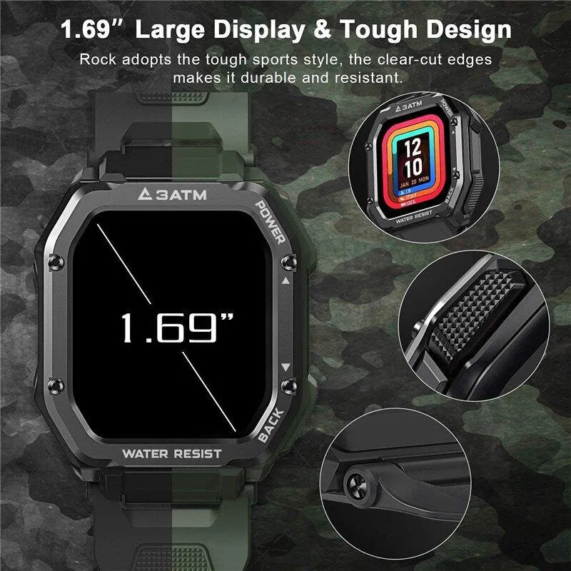 Outdoor Sports Three Defense Smart Watch