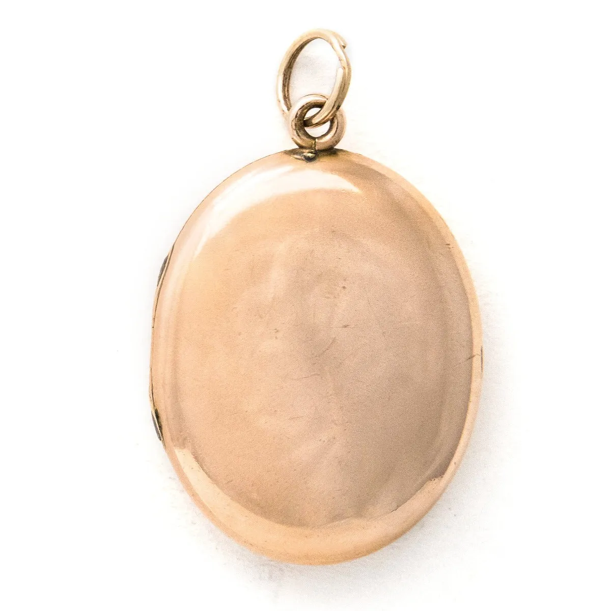 Oval Horseshoe Antique Locket