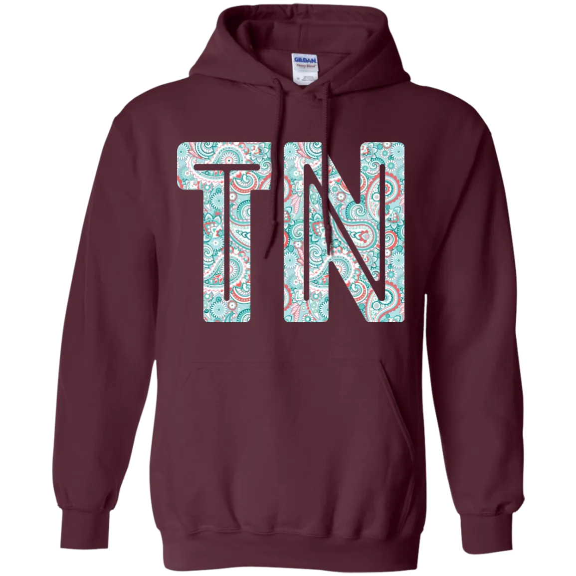 Paisley Tennessee Gildan Hoodie – Show Your Southern Pride in Comfort
