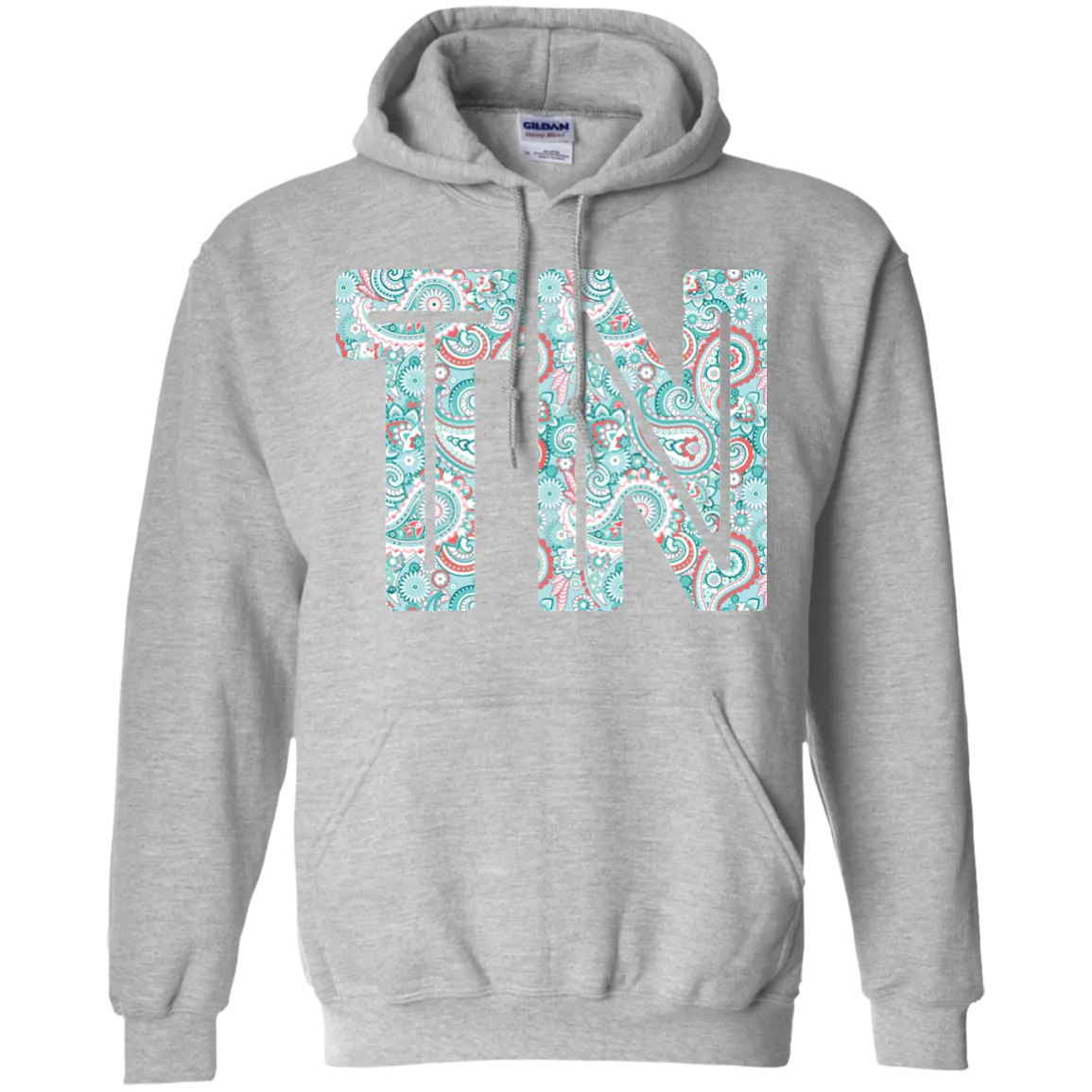 Paisley Tennessee Gildan Hoodie – Show Your Southern Pride in Comfort