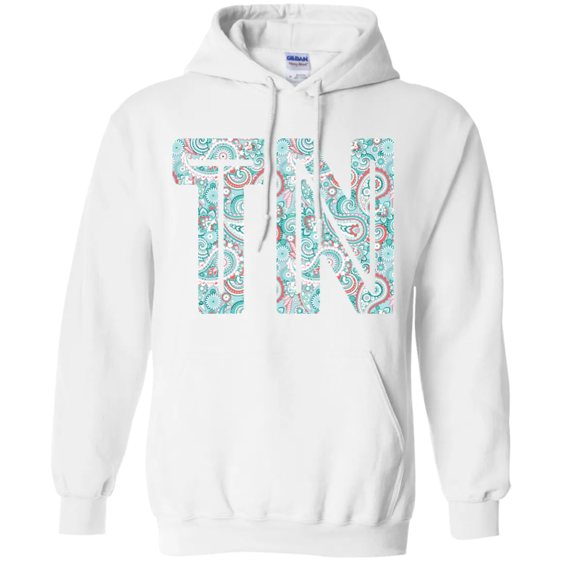 Paisley Tennessee Gildan Hoodie – Show Your Southern Pride in Comfort
