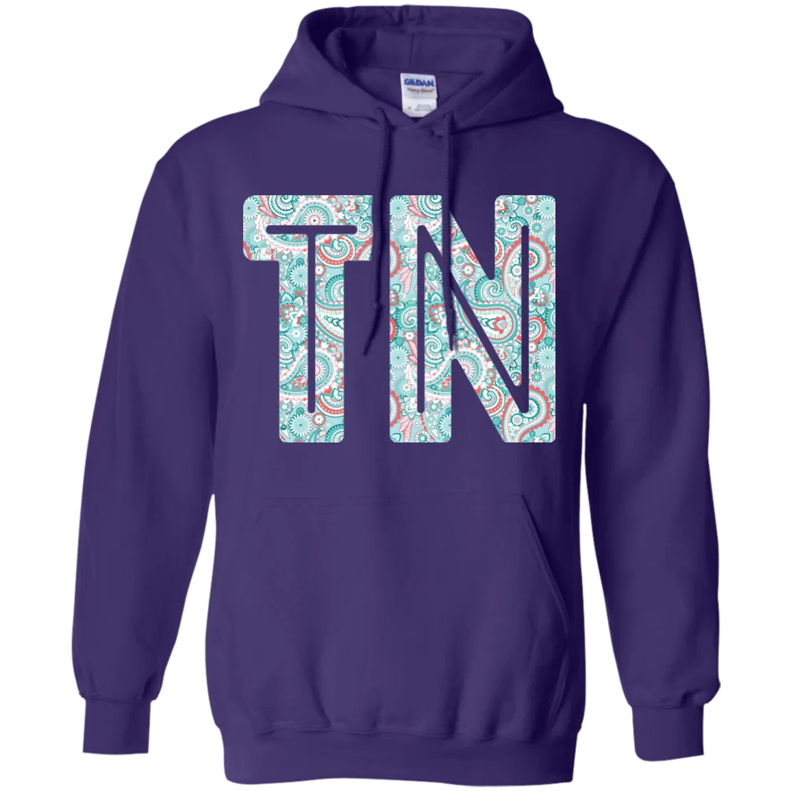 Paisley Tennessee Gildan Hoodie – Show Your Southern Pride in Comfort