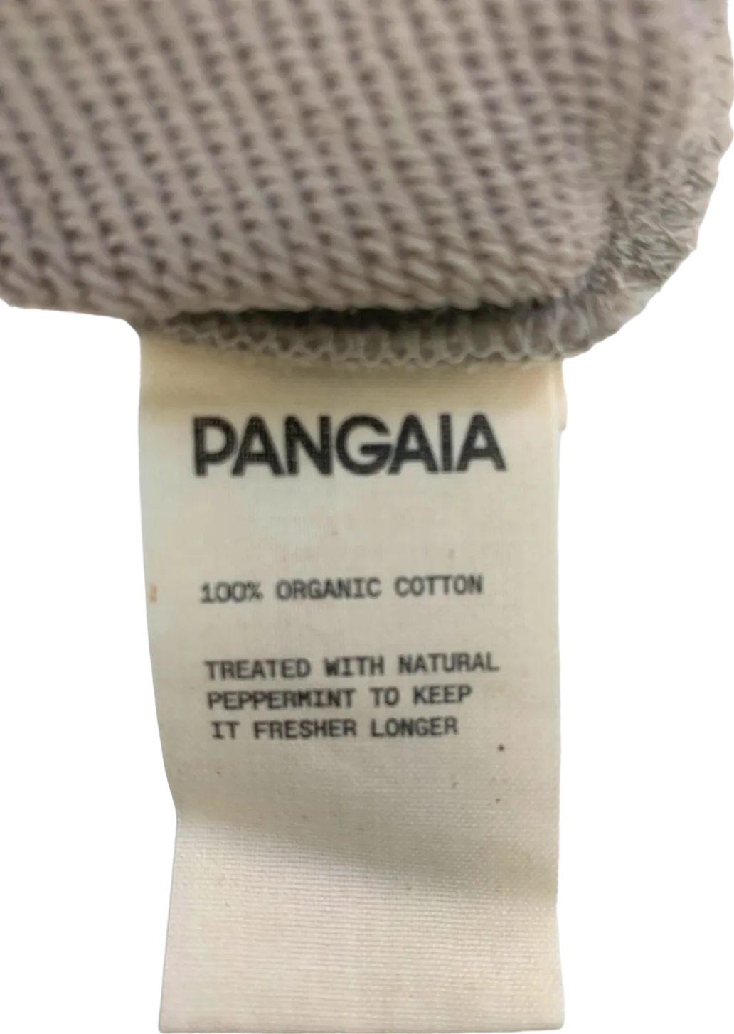 Pangaia Stone Organic Cotton Half-Zip Sweatshirt XXS