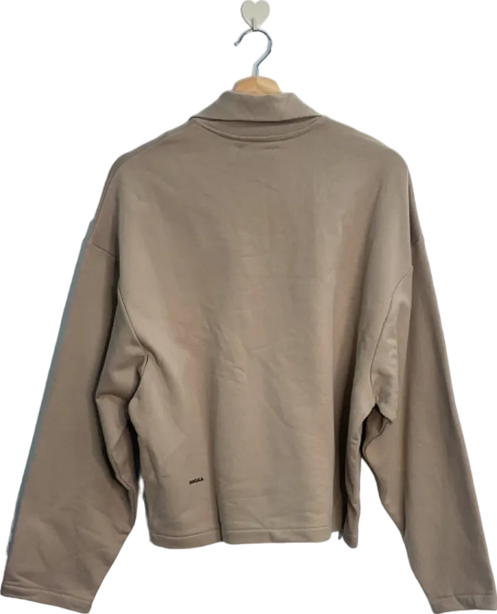 Pangaia Stone Organic Cotton Half-Zip Sweatshirt XXS