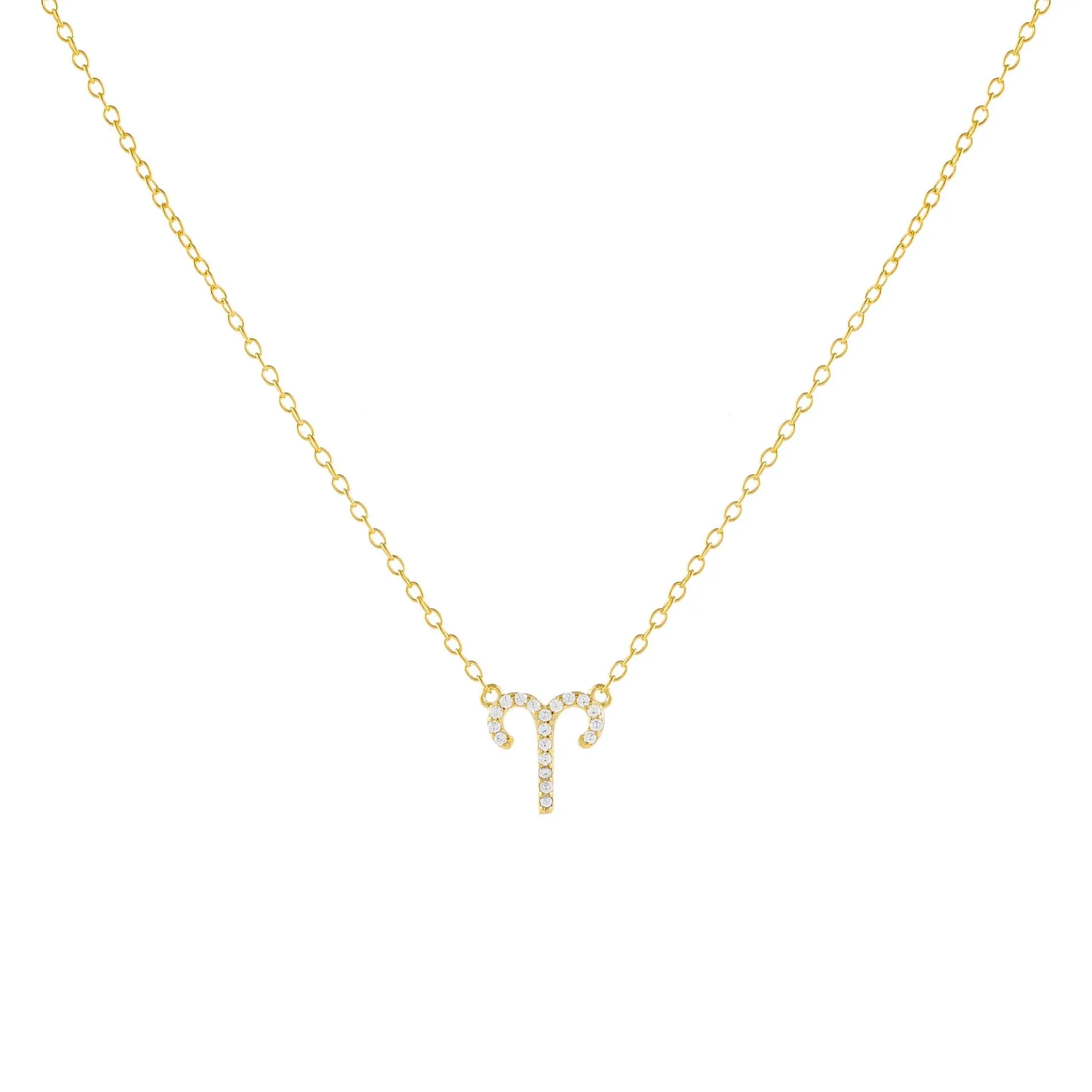 Pavé Zodiac Necklace