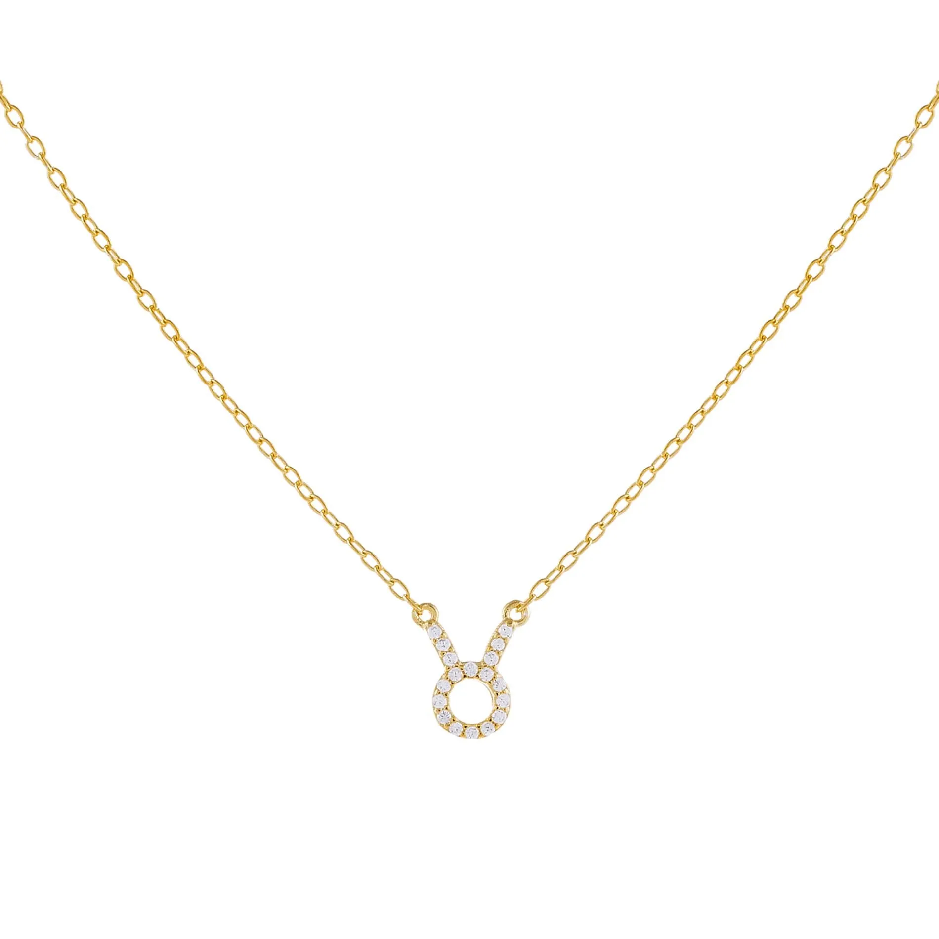 Pavé Zodiac Necklace