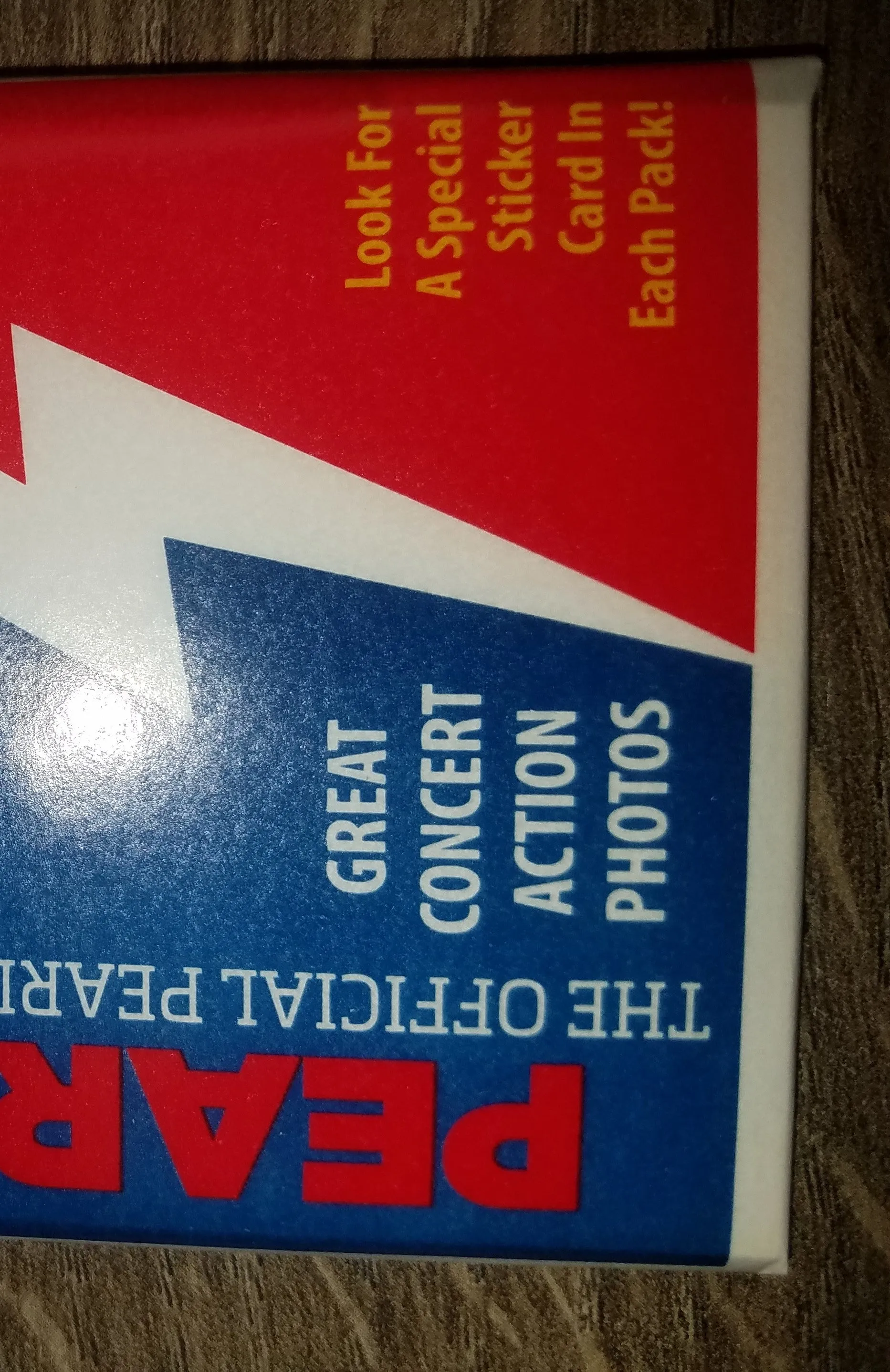 Pearl Jam Wrigley Field August 2018 Baseball Trading Cards UNOPENED PACK