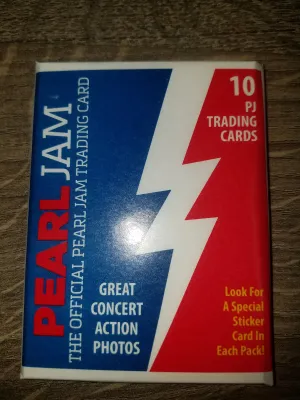 Pearl Jam Wrigley Field August 2018 Baseball Trading Cards UNOPENED PACK