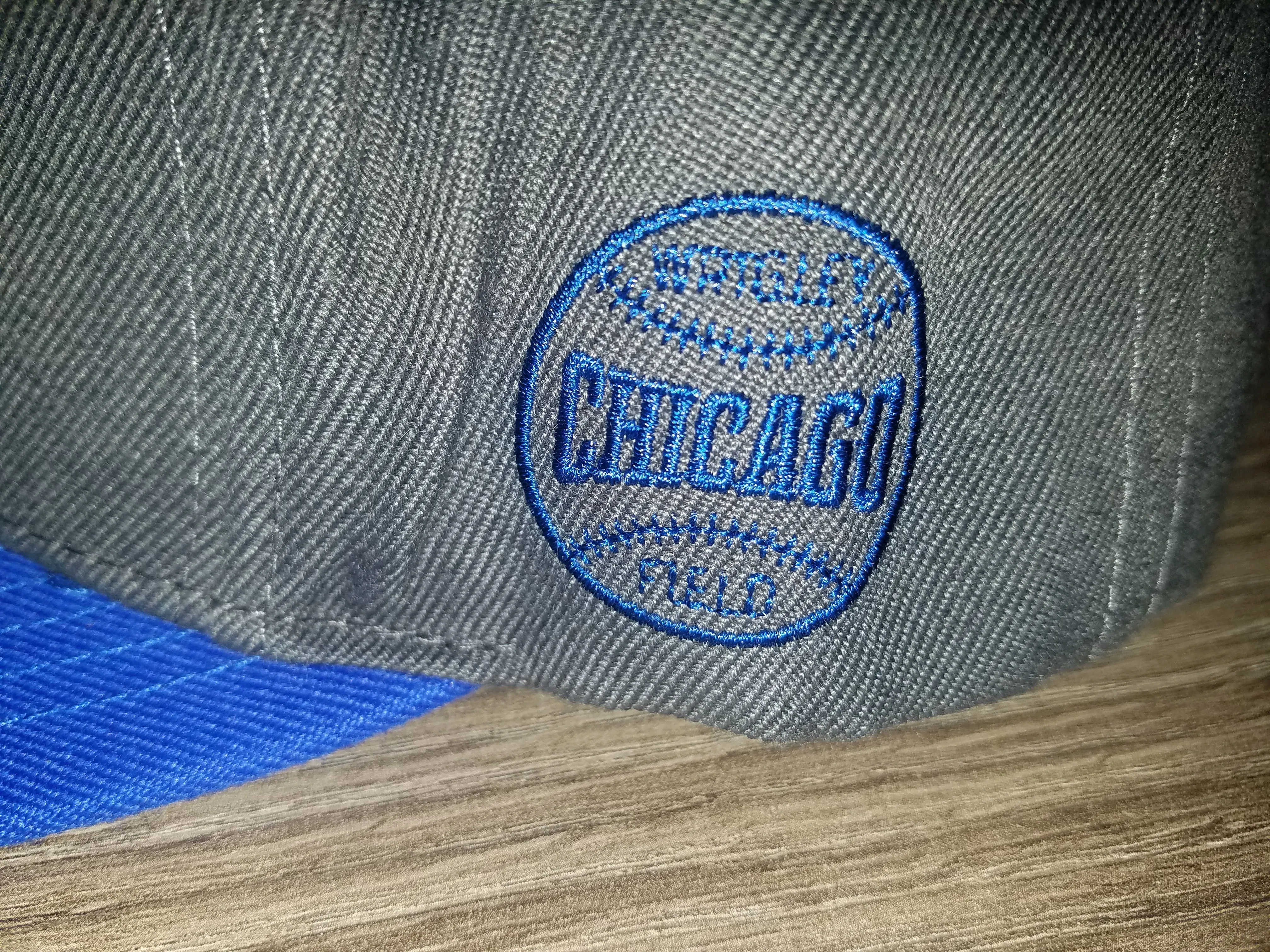 Pearl Jam Wrigley Field World Tour Black Blue Hat August 2018 Shows Never Worn
