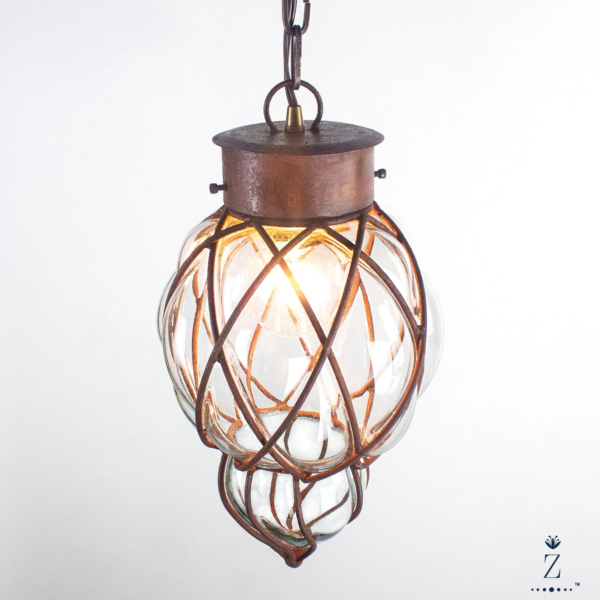 Piña Pendant Light | Small Clear