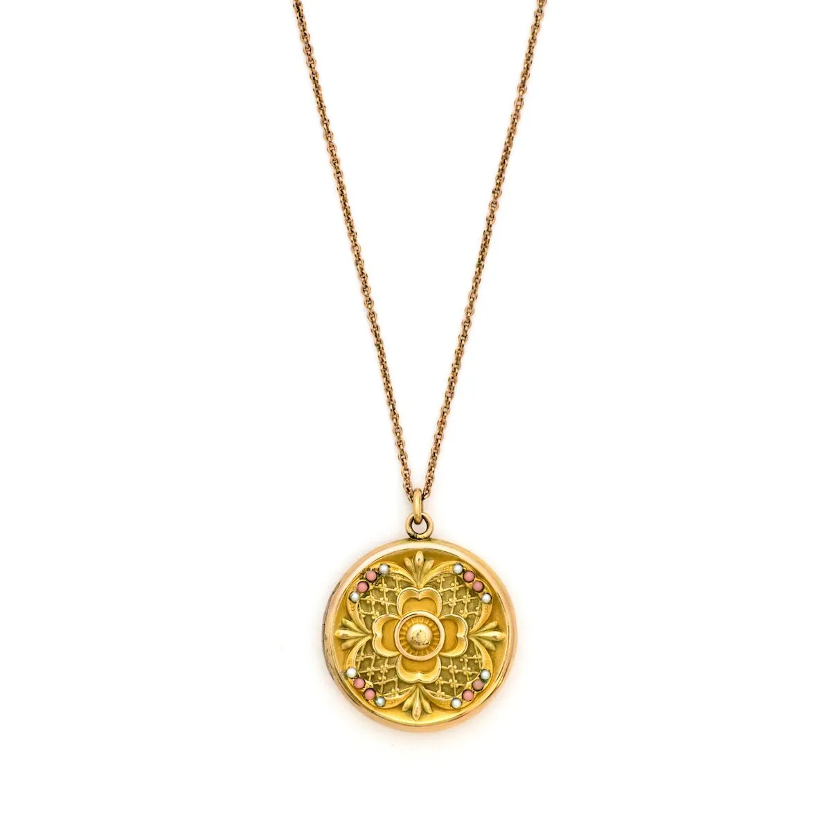 Pink Magnolia Locket