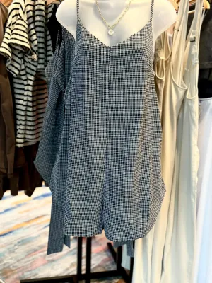 Plaid Romper