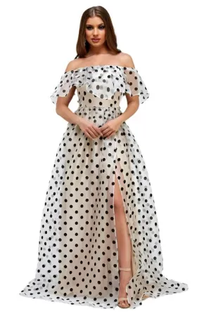 Polka Dot Maxi Dress