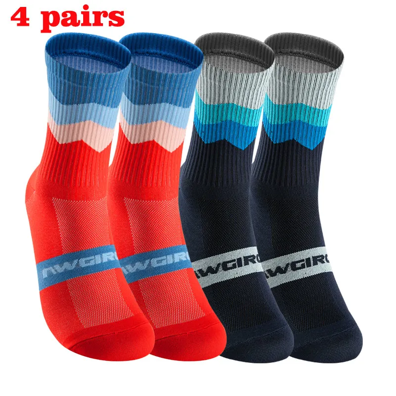 Premium Cycling Socks for Men & Women – Compression Sports Socks for Road, MTB & Racing – Outdoor Unisex Performance Socks for Active Cycling and Fitness