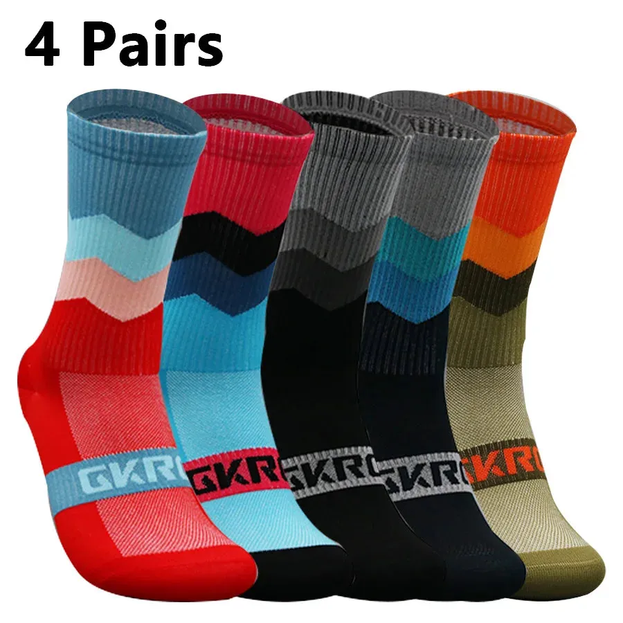 Premium Cycling Socks for Men & Women – Compression Sports Socks for Road, MTB & Racing – Outdoor Unisex Performance Socks for Active Cycling and Fitness