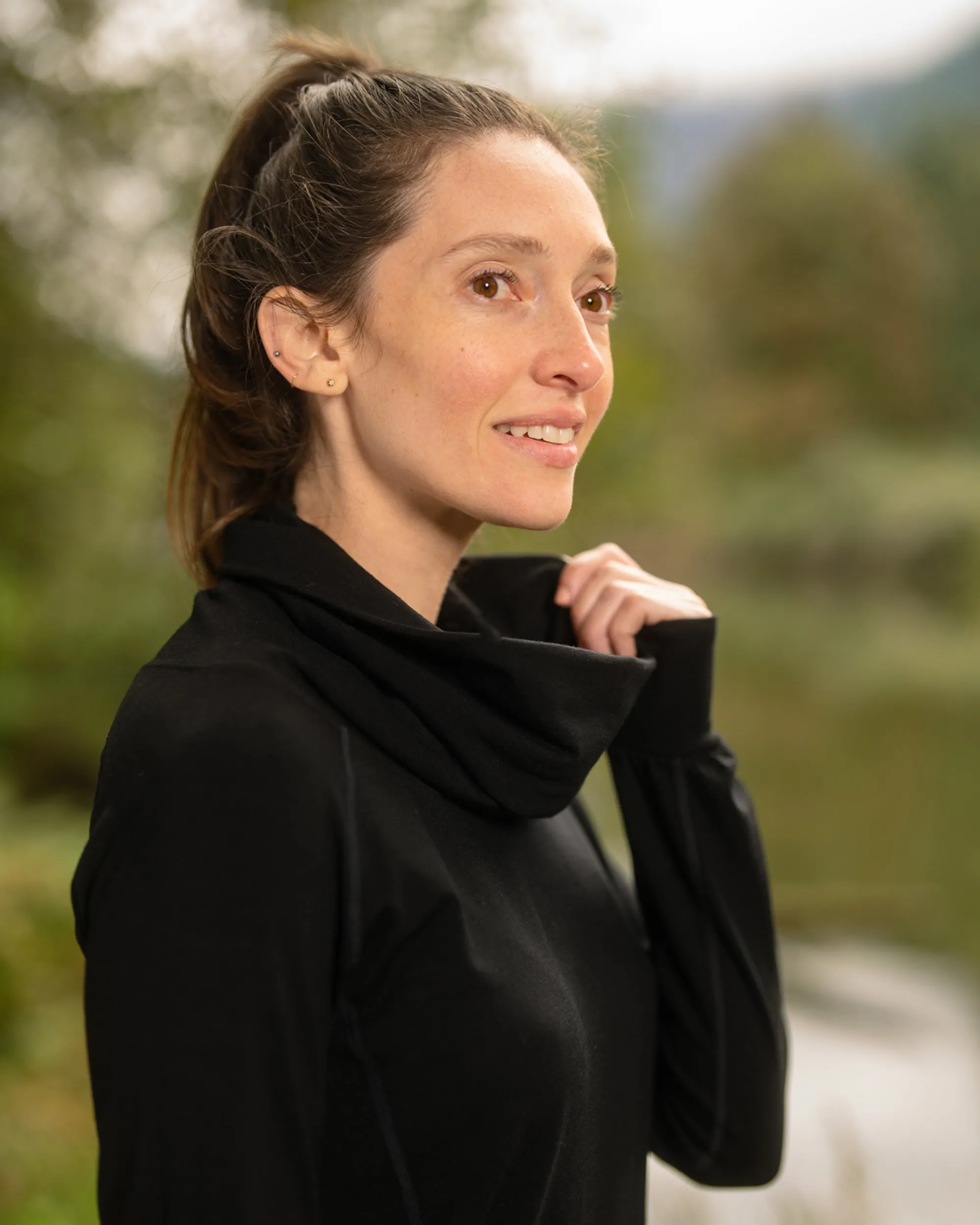 Pro-Knit Cowl Neck