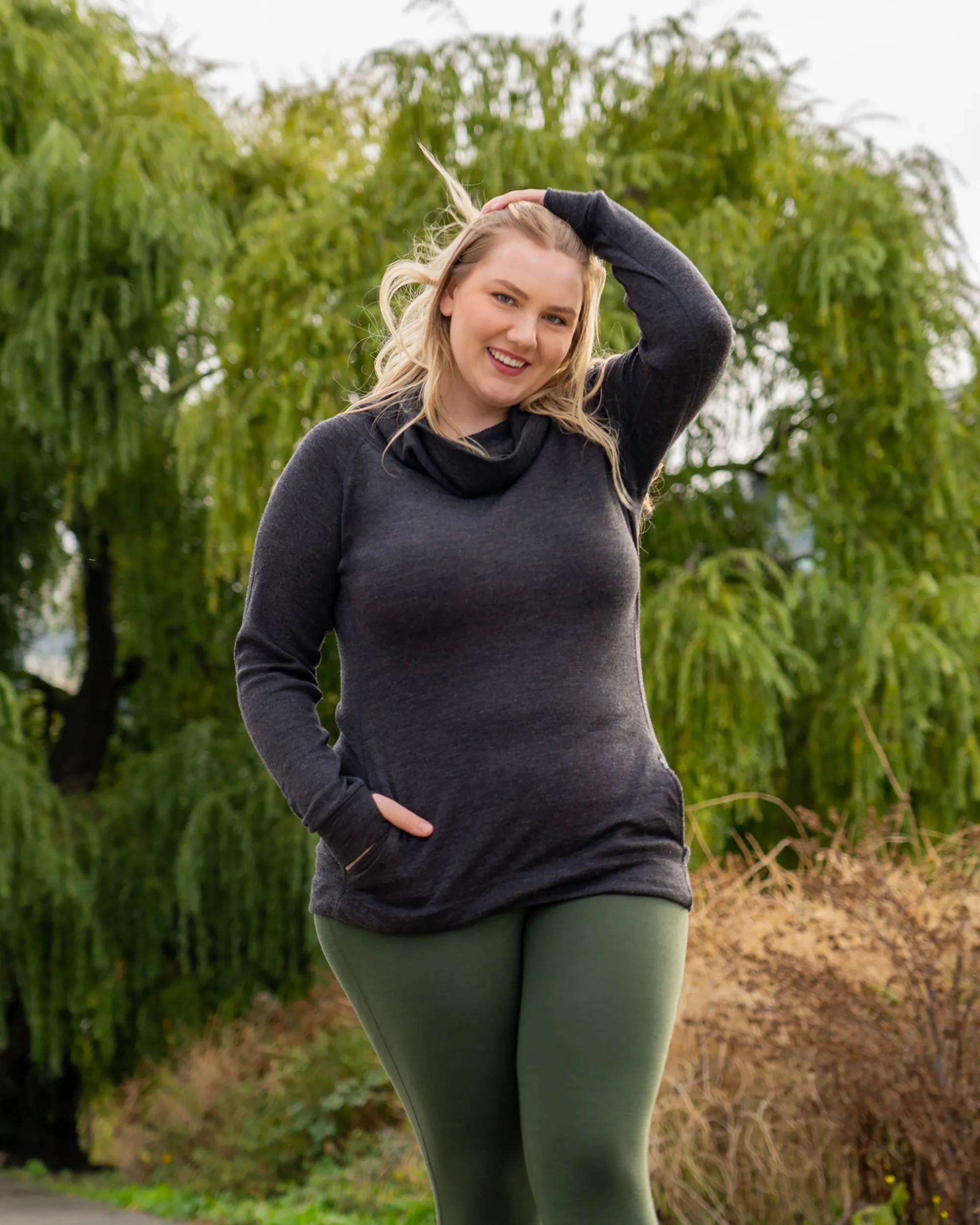 Pro-Knit Cowl Neck