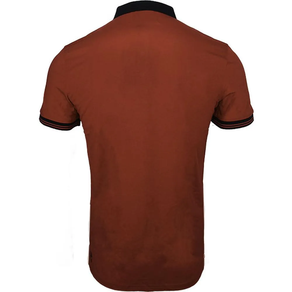 PS Script Polo Shirt , Navy/Teal