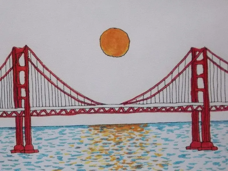 "City By The Bay" by Daniel Wehr - San Francisco Framed Wall Hanging