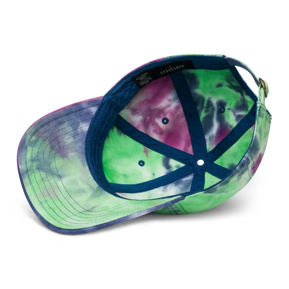 "Hero" Embroidery Tie Dye Hat - Add a Splash of Color to Your Style!