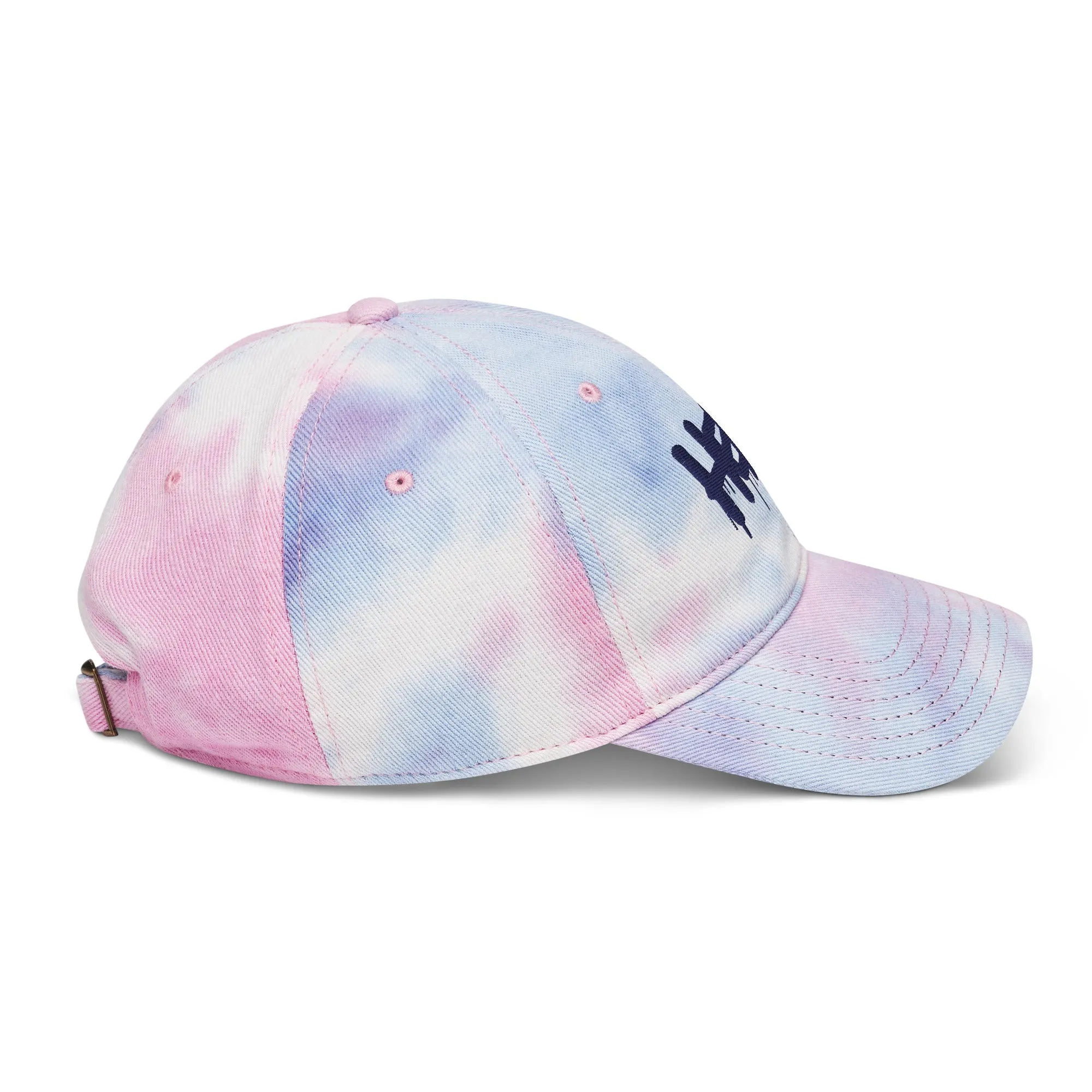 "Hero" Embroidery Tie Dye Hat - Add a Splash of Color to Your Style!
