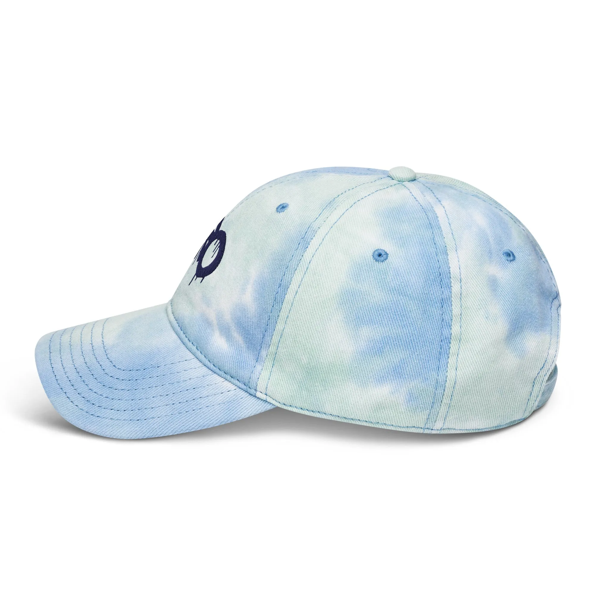 "Hero" Embroidery Tie Dye Hat - Add a Splash of Color to Your Style!