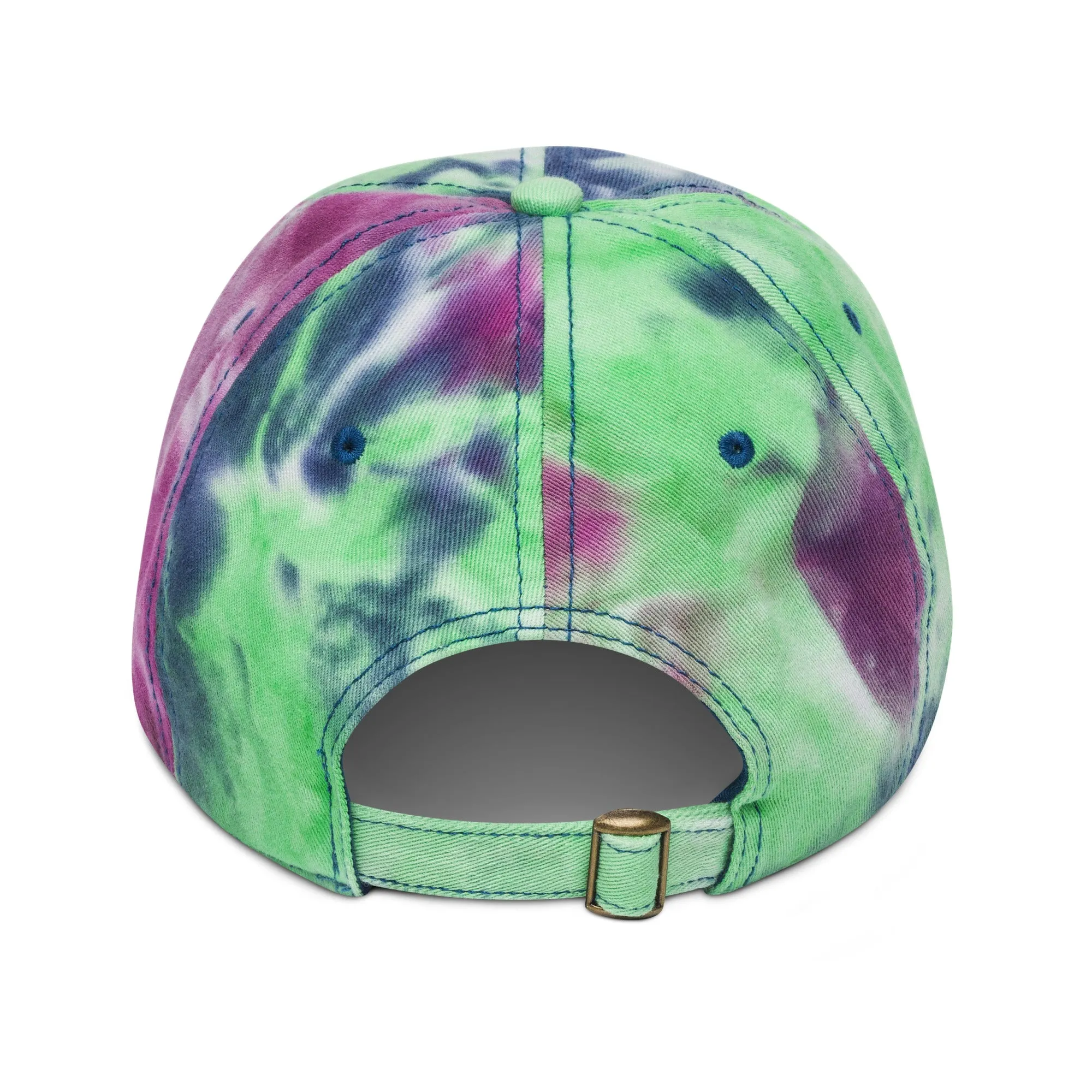 "Hero" Embroidery Tie Dye Hat - Add a Splash of Color to Your Style!