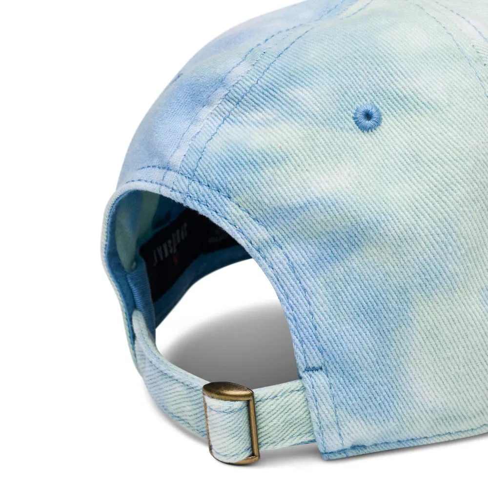 "Hero" Embroidery Tie Dye Hat - Add a Splash of Color to Your Style!