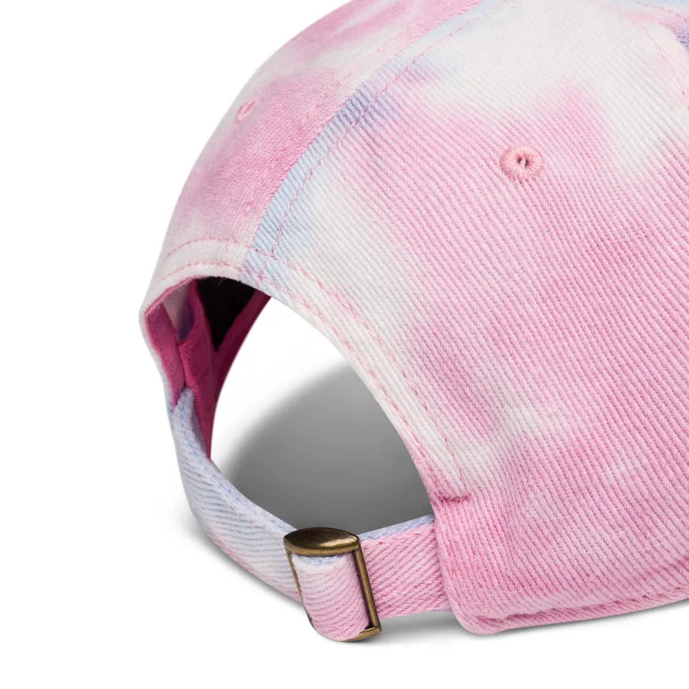 "Hero" Embroidery Tie Dye Hat - Add a Splash of Color to Your Style!