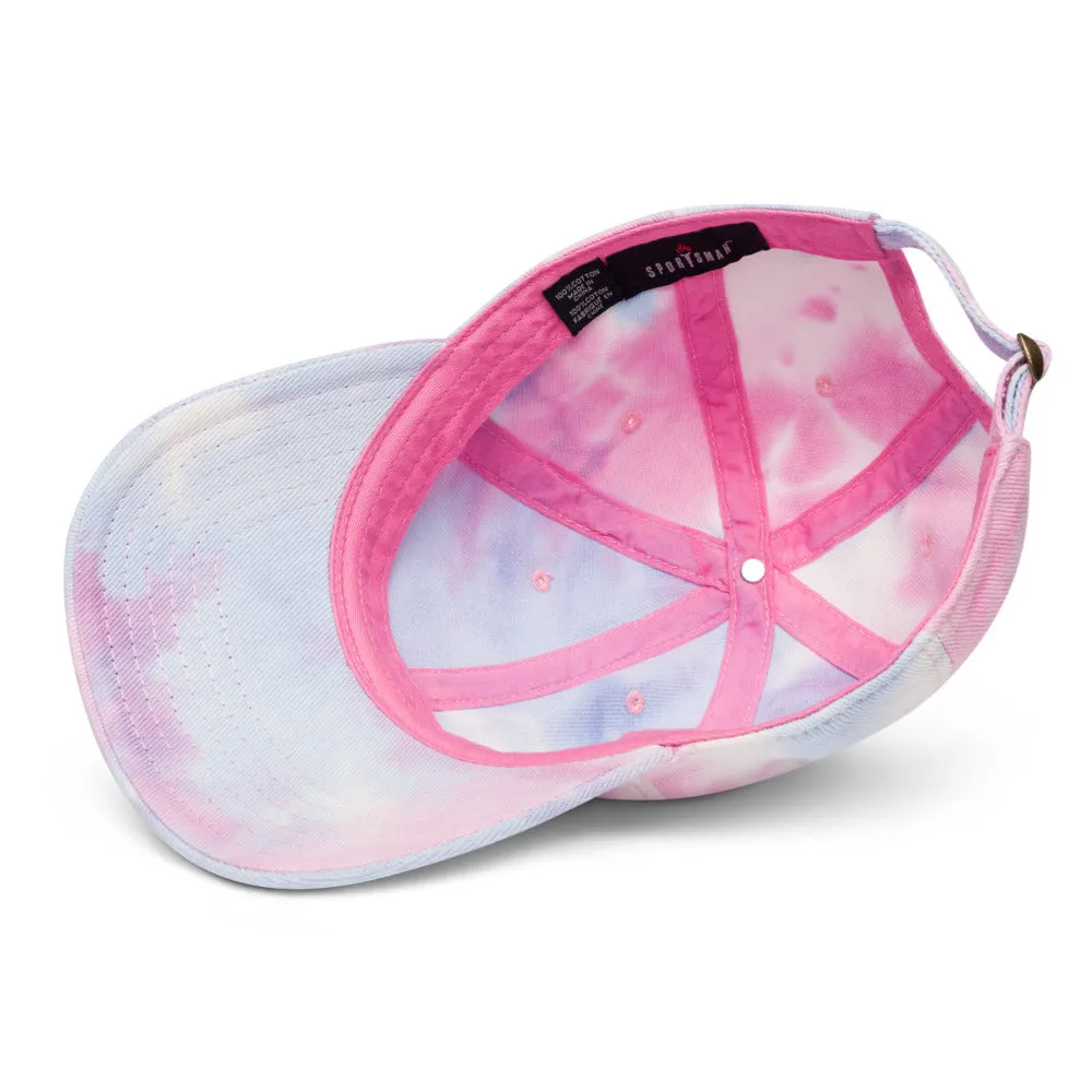 "Hero" Embroidery Tie Dye Hat - Add a Splash of Color to Your Style!
