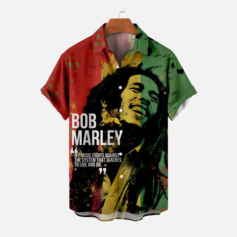 "The Beatles Story" Music Casual Short Sleeve Shirt 2410007202