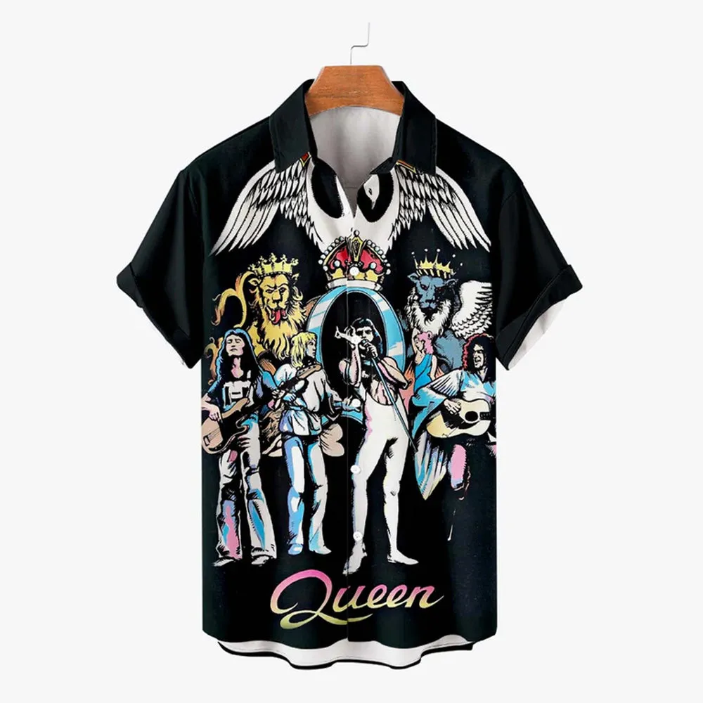 "The Beatles Story" Music Casual Short Sleeve Shirt 2410007202